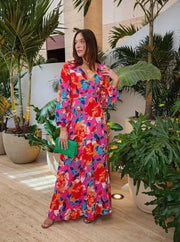 Tori Floral Maxi Dress