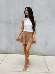 Rowan Faux Leather  Mini Skirt