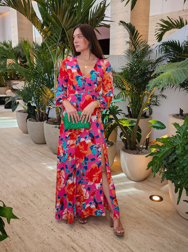 Tori Floral Maxi Dress