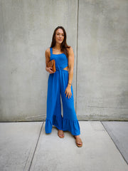 Paradise Wide Leg Jumpsuit- Final Sale