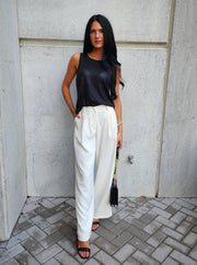 Briar White Pants- Final Sale