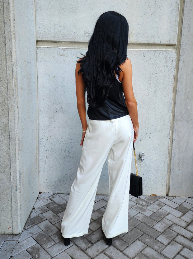 Briar White Pants- Final Sale