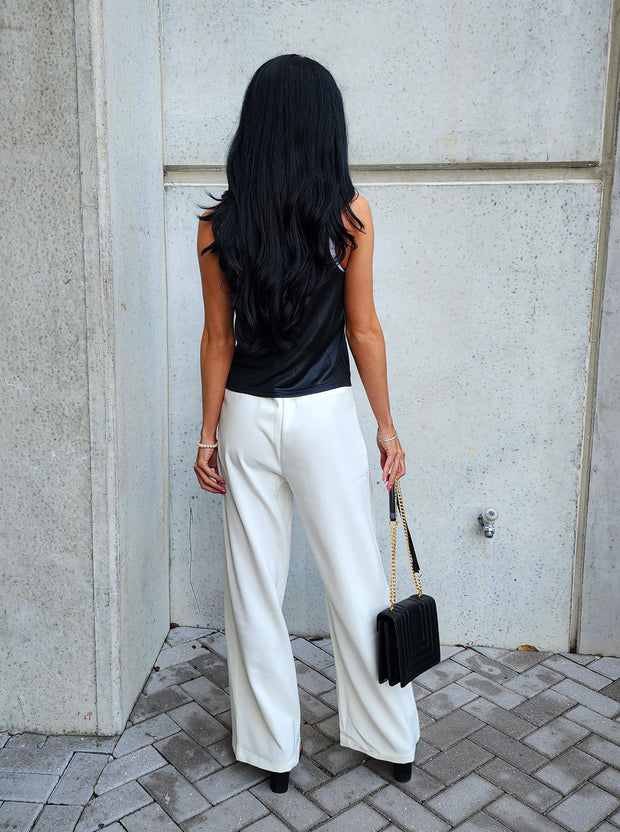 Briar White Pants- Final Sale