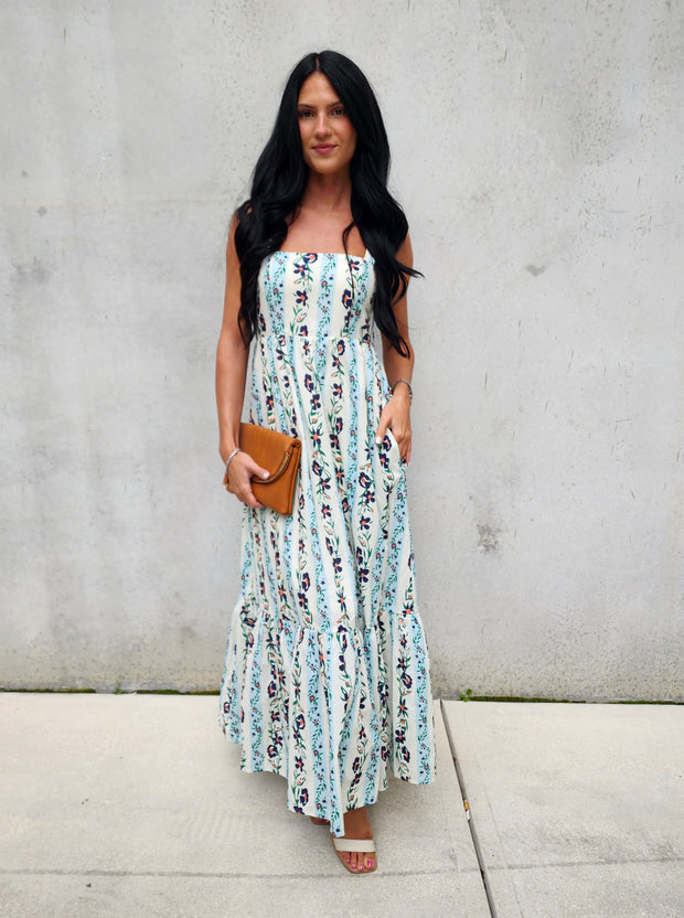 babydoll maxi dress Rosie Tiered Babydoll Maxi Dress