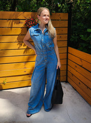 Valerie Denim Jumpsuit