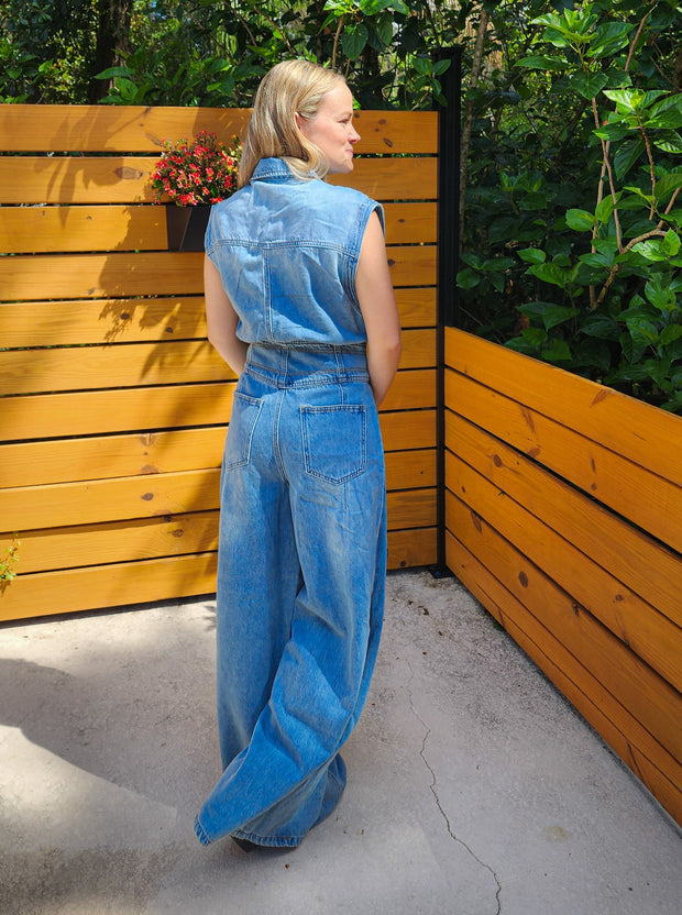 Valerie Denim Jumpsuit