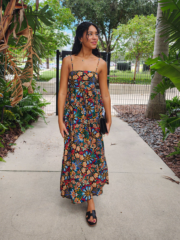 Penelope Floral Maxi Dress