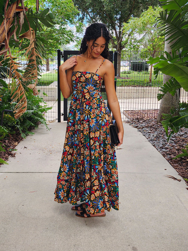 Penelope Floral Maxi Dress