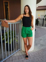 Rica Pleated Shorts- Final Sale